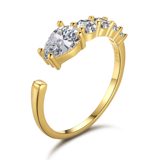 Inel Crystal Drop – Argint 925