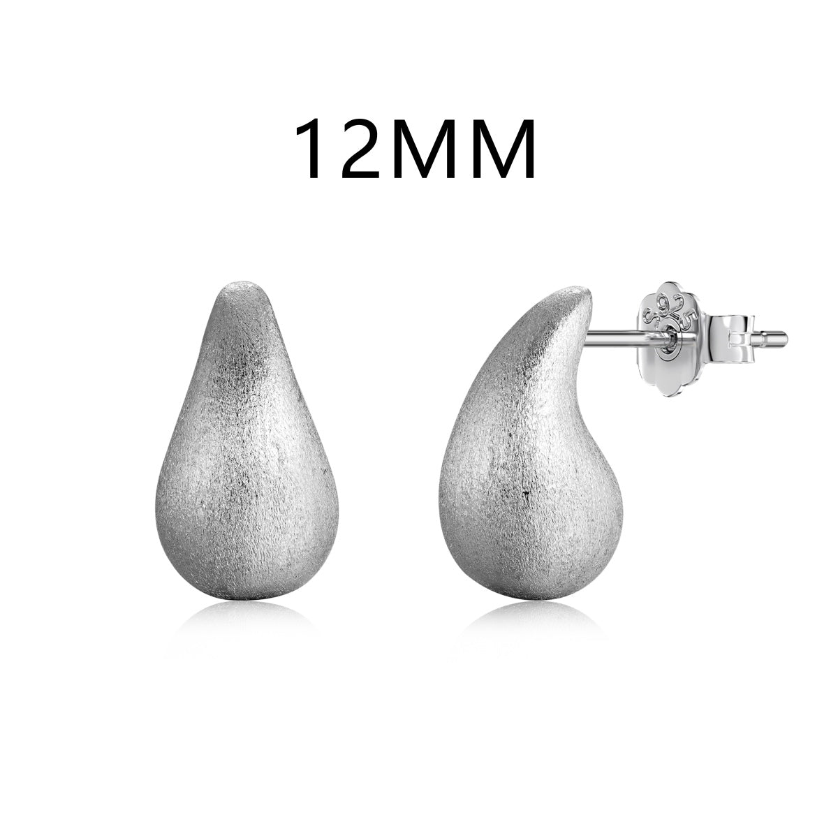 Cercei Frosted Drop – Argint 925
