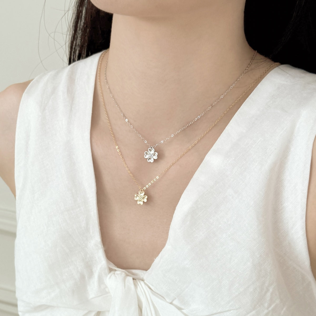 Colier Clover Shine – Argint 925