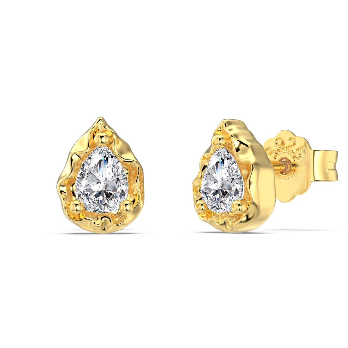 Cercei Pear Glow – Argint 925