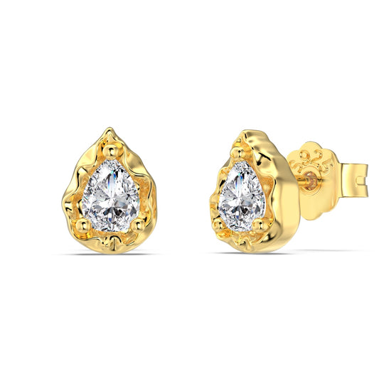 Cercei Pear Glow – Argint 925