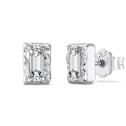Cercei Classic Emerald – Argint 925