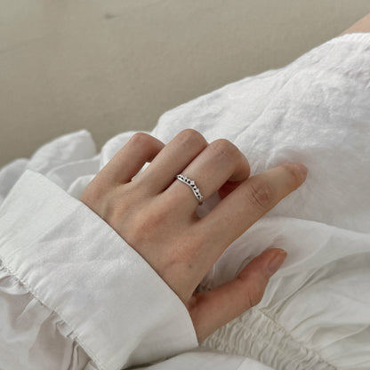Inel Crystal Crown Cuff – Argint 925 placat cu aur 18K
