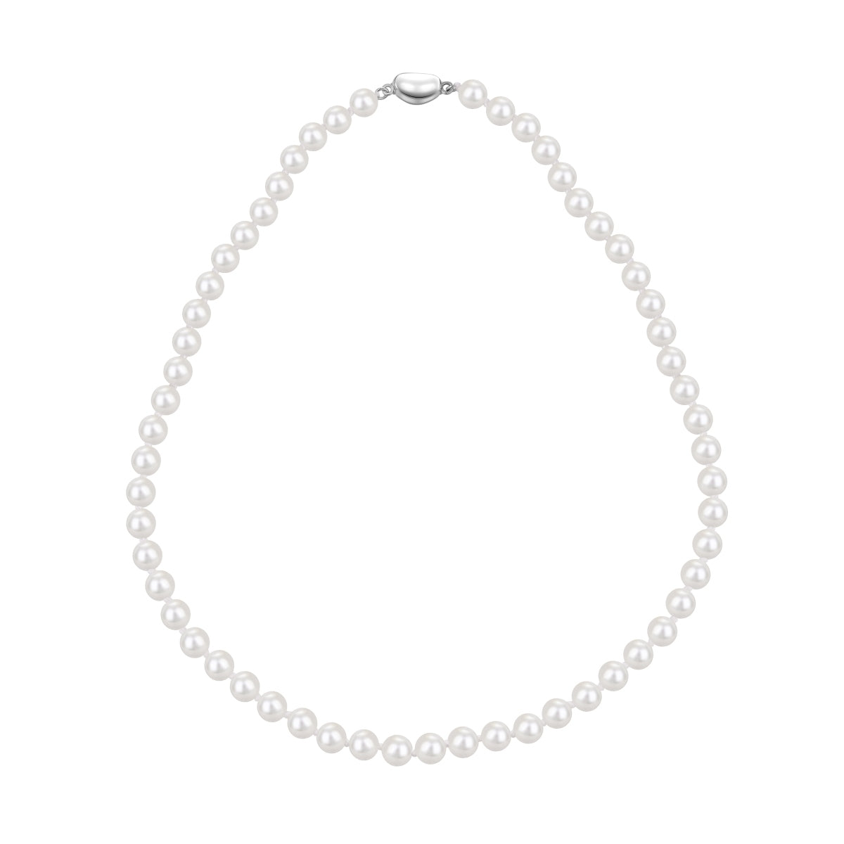 Colier Perle Classic 40 cm – Argint 92 6 mm