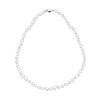 Colier Perle Classic 40 cm – Argint 92 6 mm