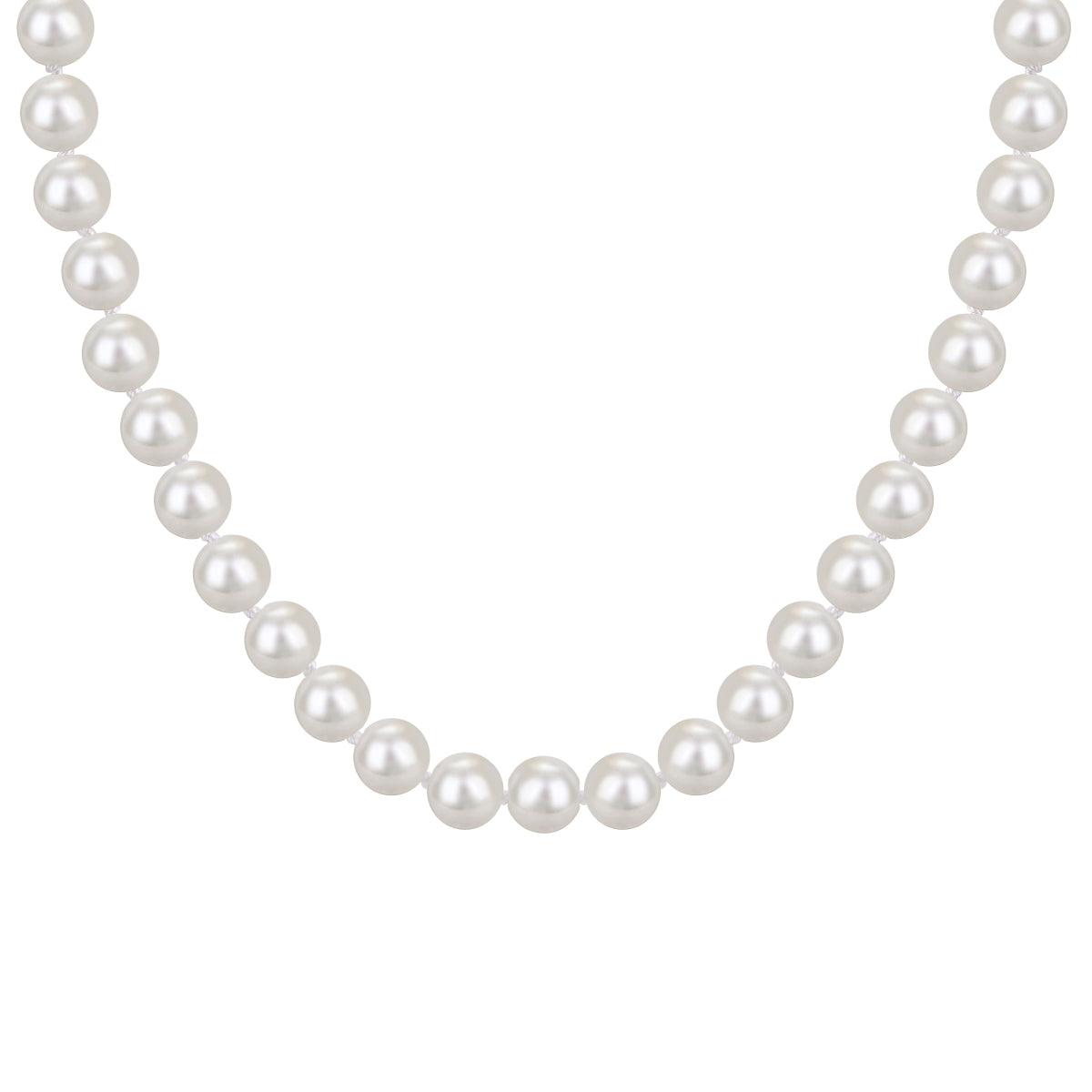 Colier Perle Classic 40 cm – Argint 92 8 mm