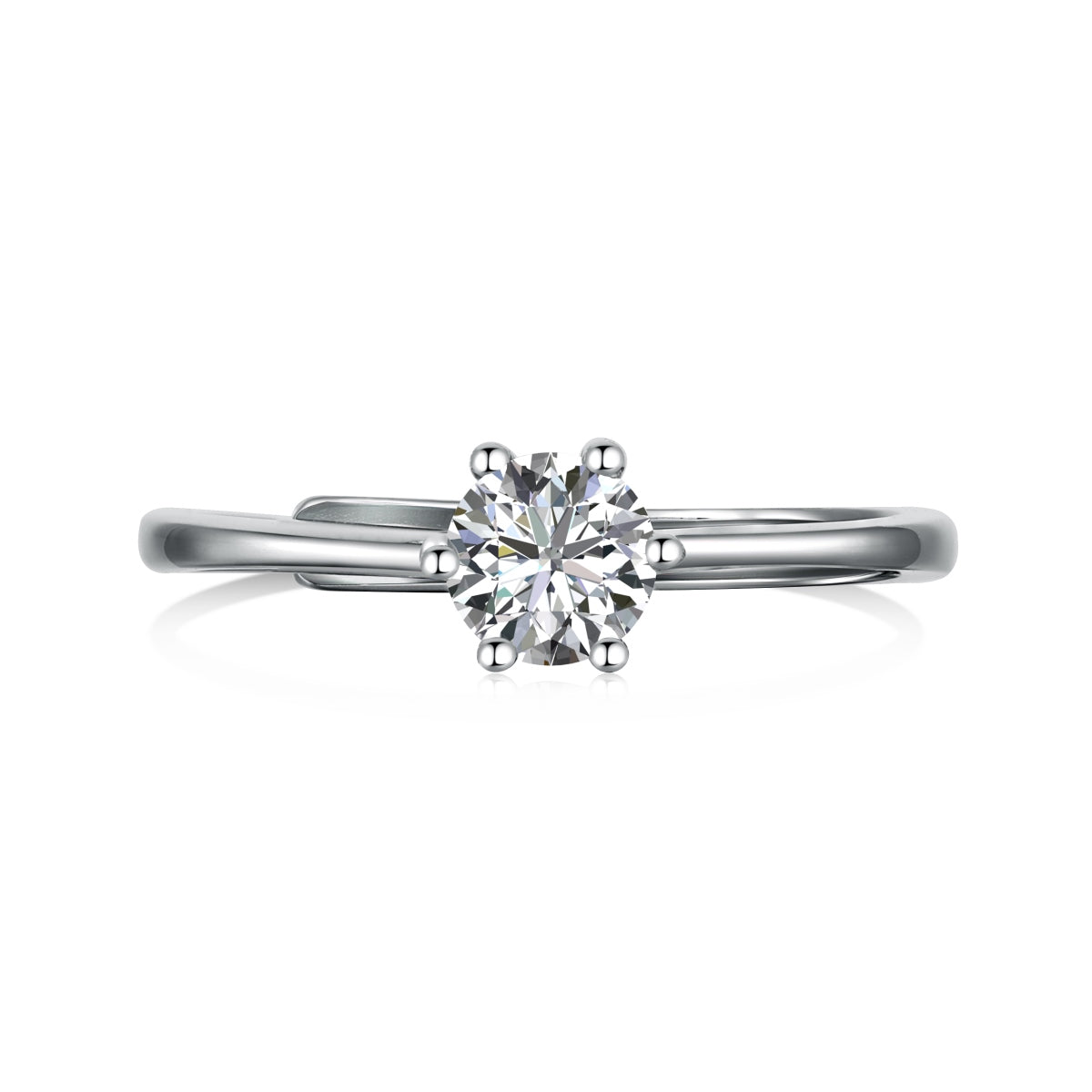 Inel Crystal Solitaire – Argint 925