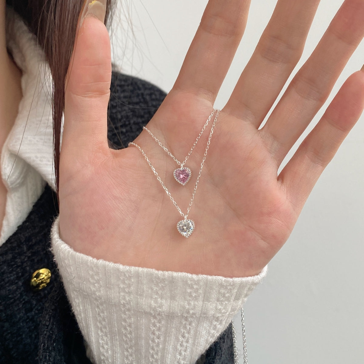 Colier Pink Charm - Argint 925