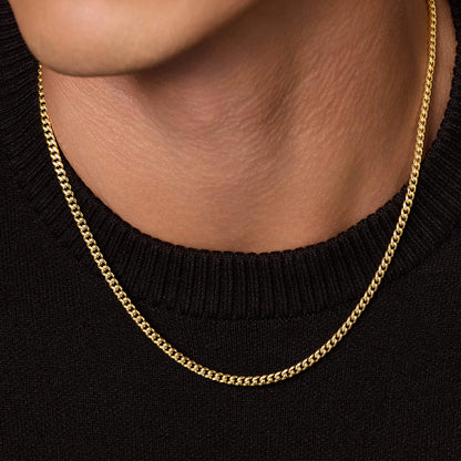 Lanț Octogonal din Argint 1.2 mm - 55 cm