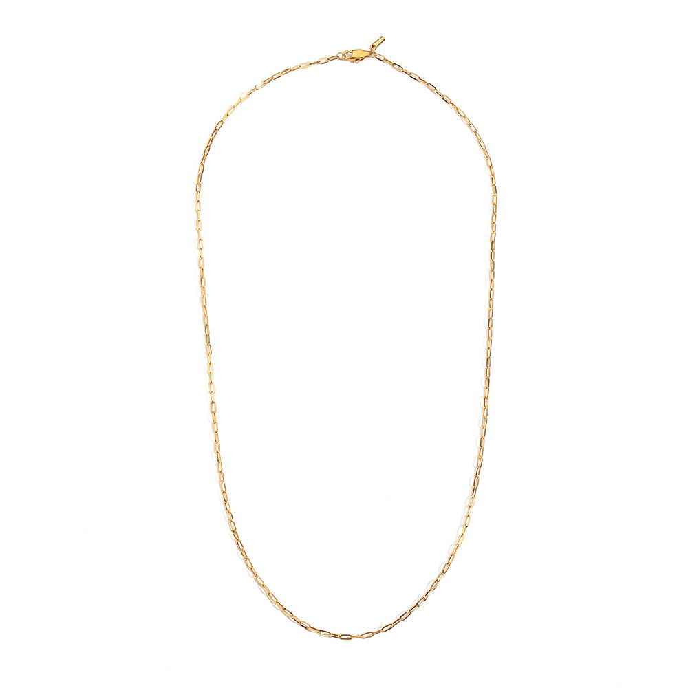 Lanț Paperclip Minimal 2 mm – 55 cm