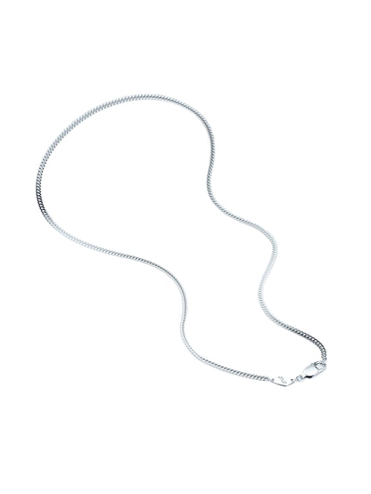 Lanț Octogonal din Argint 1.2 mm - 55 cm