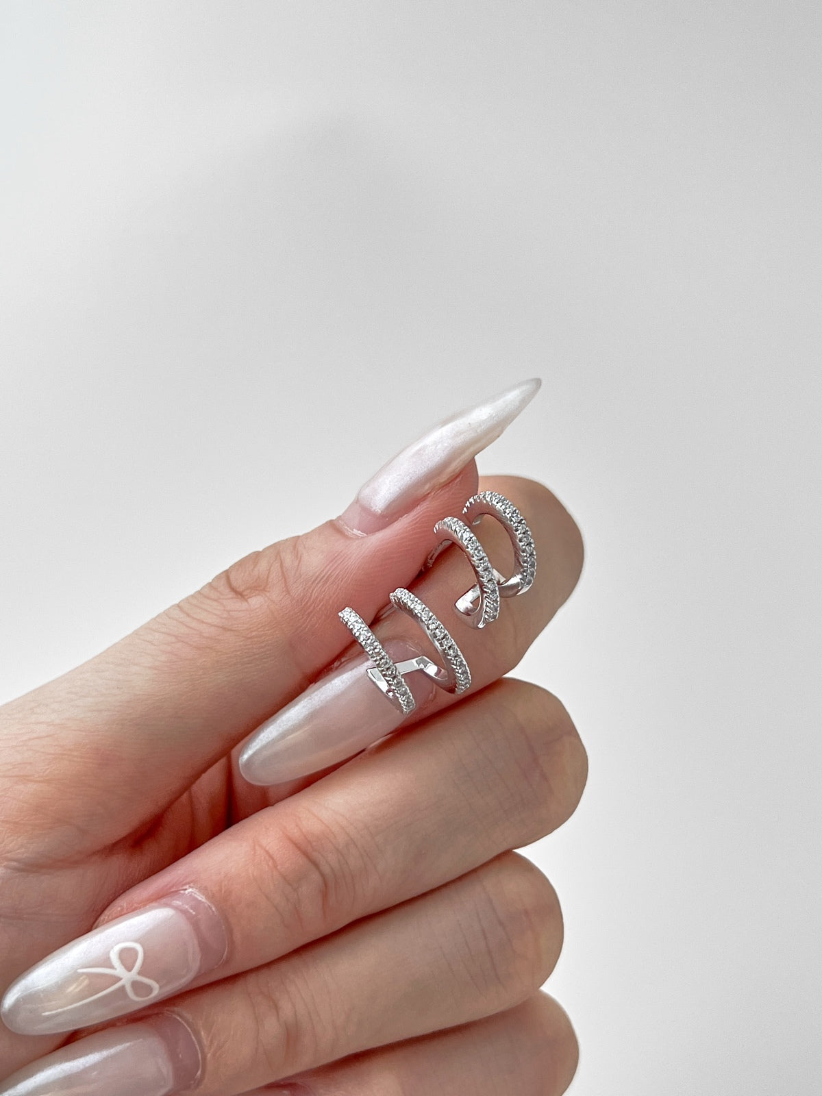 Cercei Twin Line – Argint 925