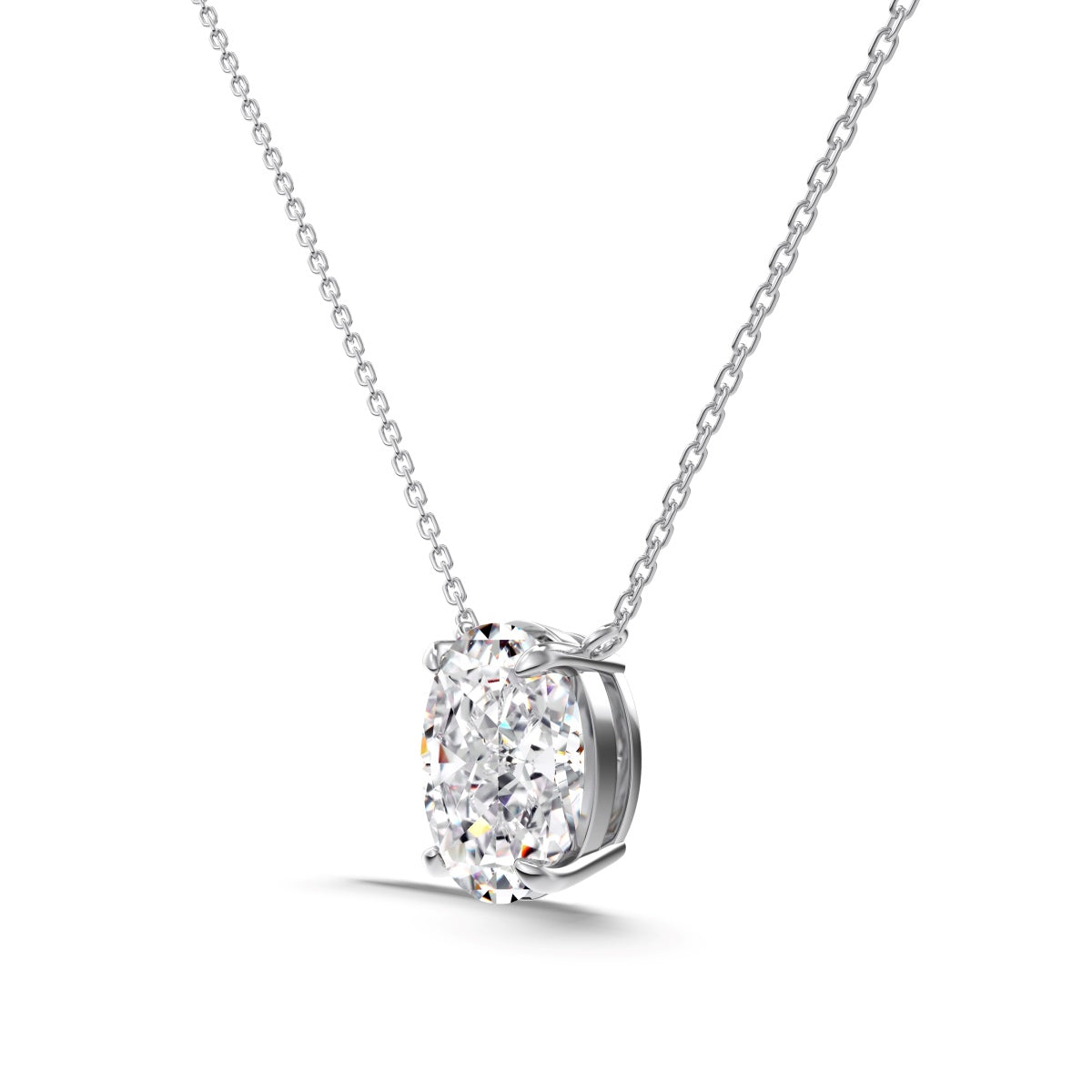 Colier Oval Glow – Argint 925