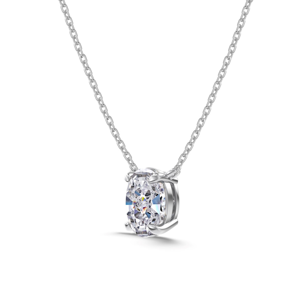 Colier Oval Glow – Argint 925