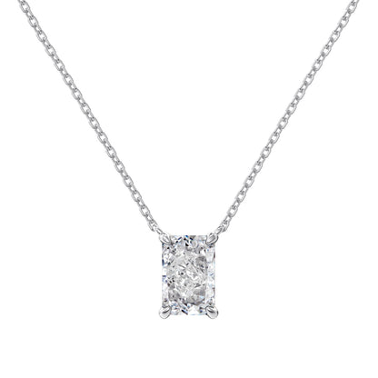 Colier Emerald-Cut Glow – Argint 925
