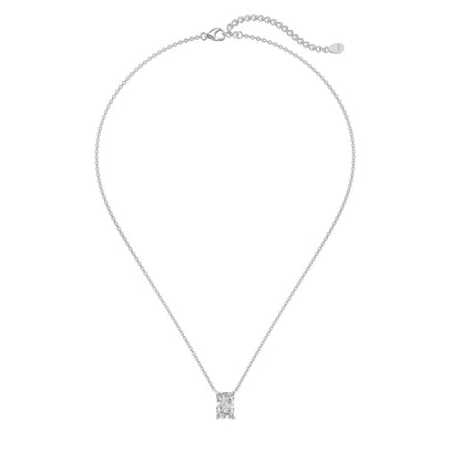 Colier Emerald-Cut Glow – Argint 925