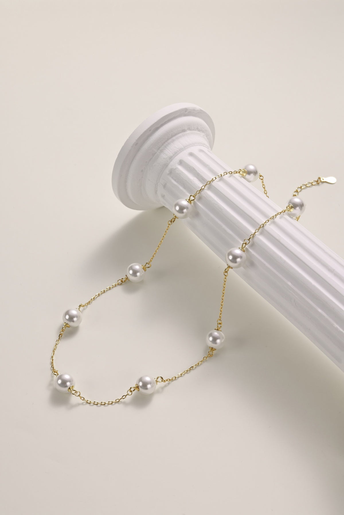 Colier Golden Pearls – Argint 925 placat aur