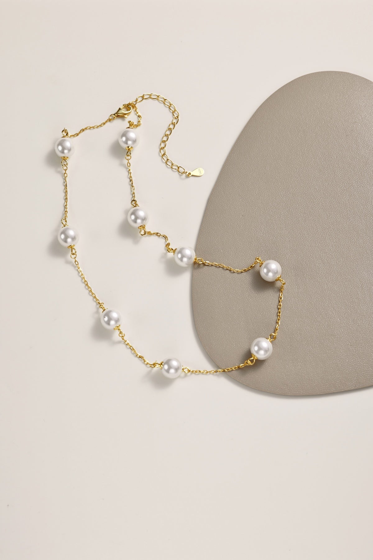 Colier Golden Pearls – Argint 925 placat aur