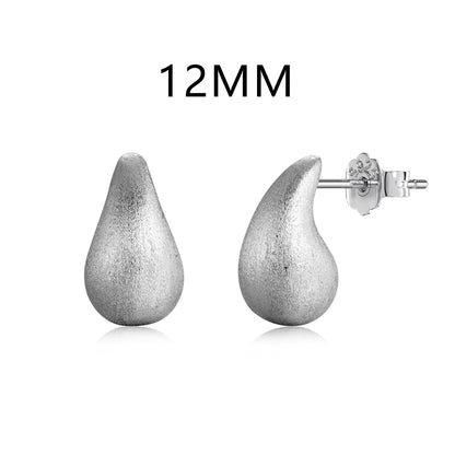 Cercei Frosted Drop – Argint 925
