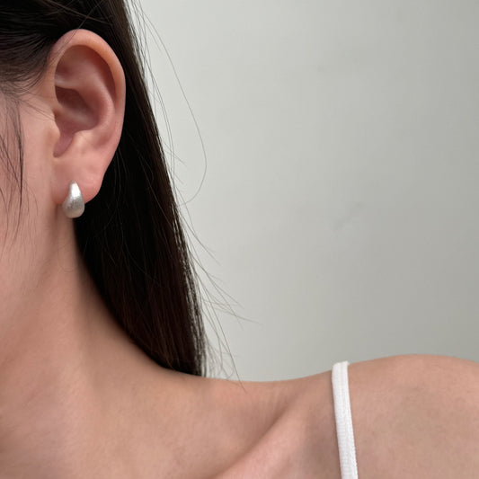 Cercei Frosted Drop – Argint 925