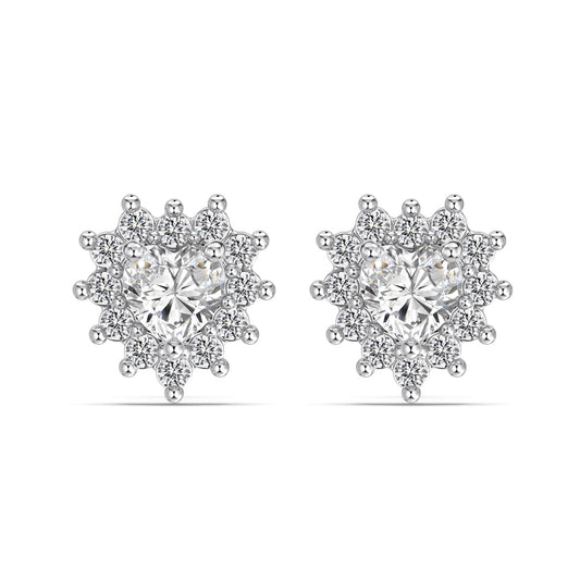 Cercei Snow Heart – Argint 925