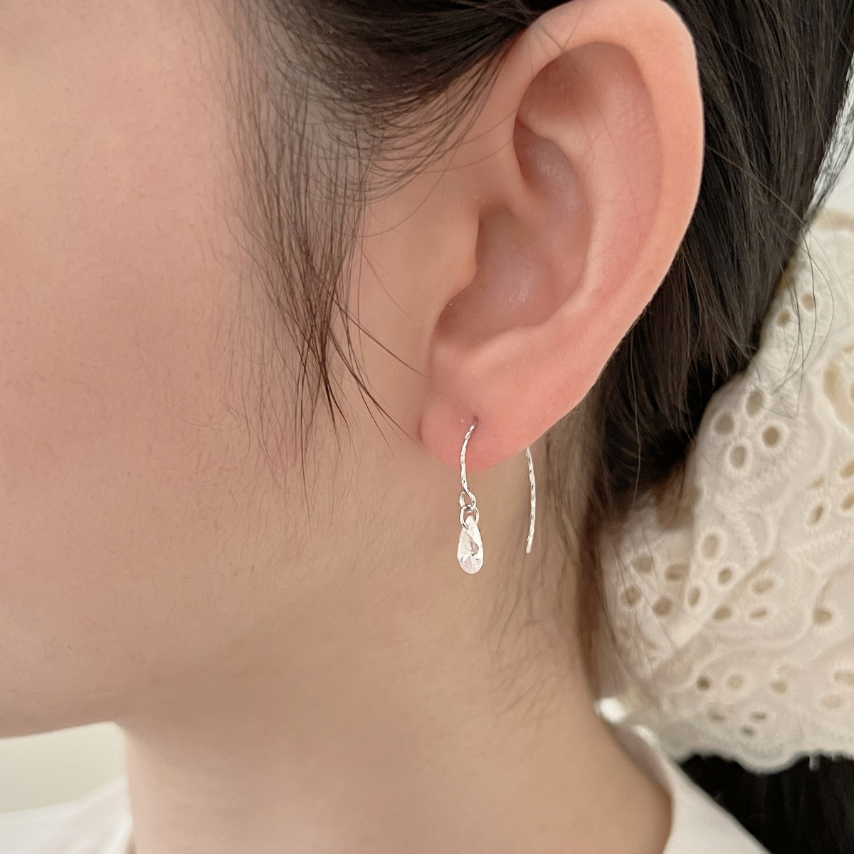 Cercei Hook Pear – Argint 925