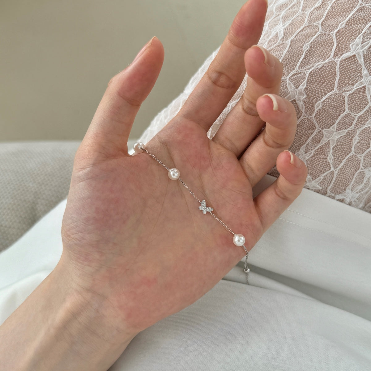 Brățară Aurora Pearl – Argint 925