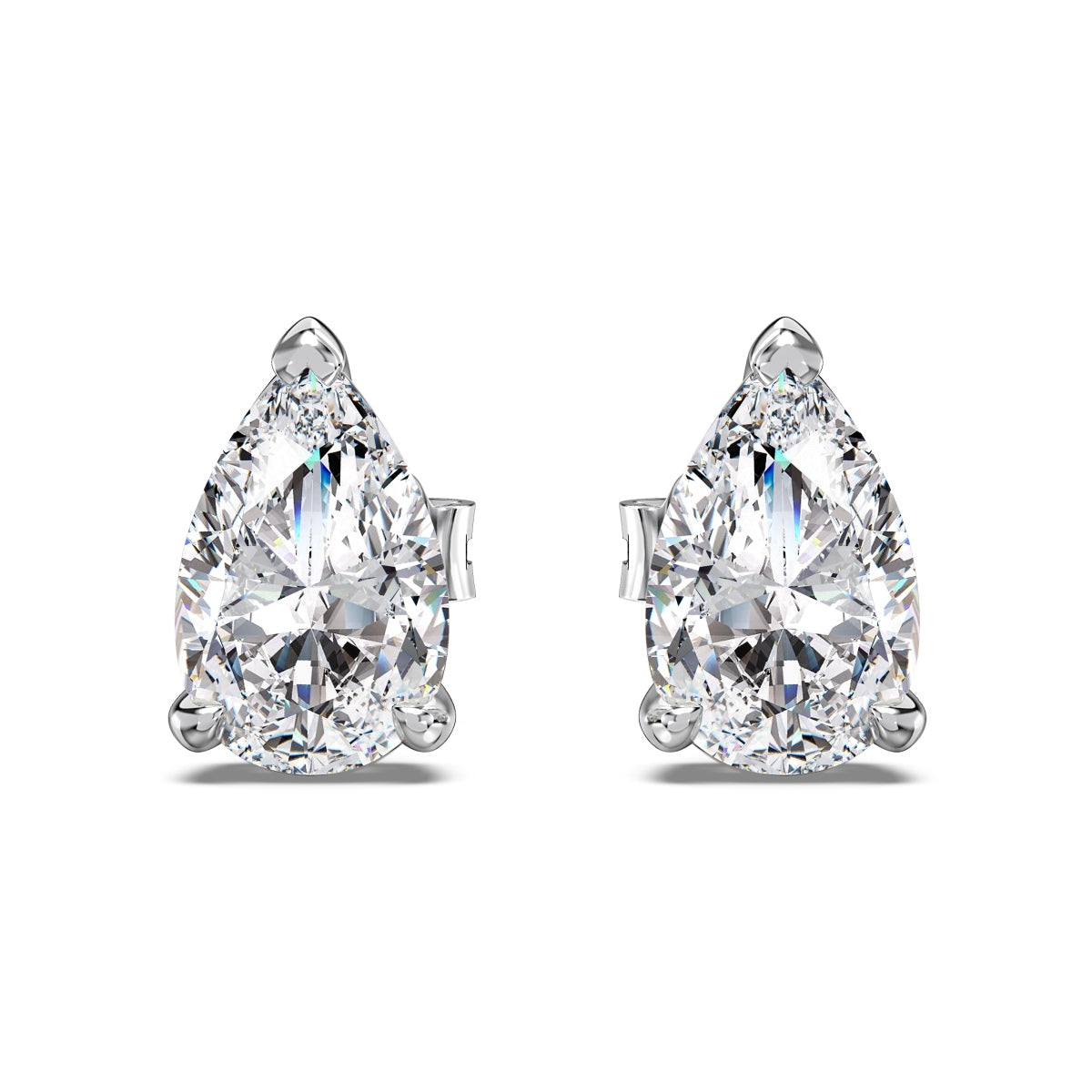 Cercei Picătură Solitaire – Argint 925