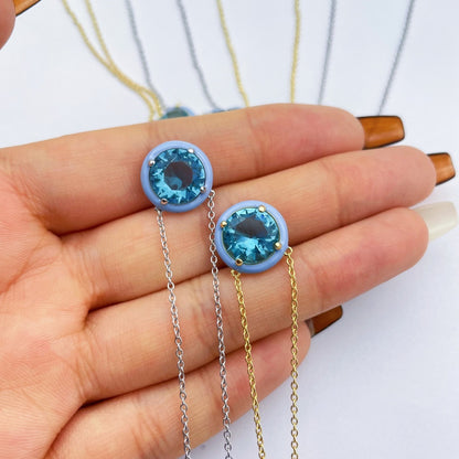 Pandantiv Capri Blue – Argint 925