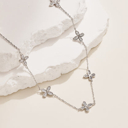 Colier Blossom Garden (11 flori) – Argint 925