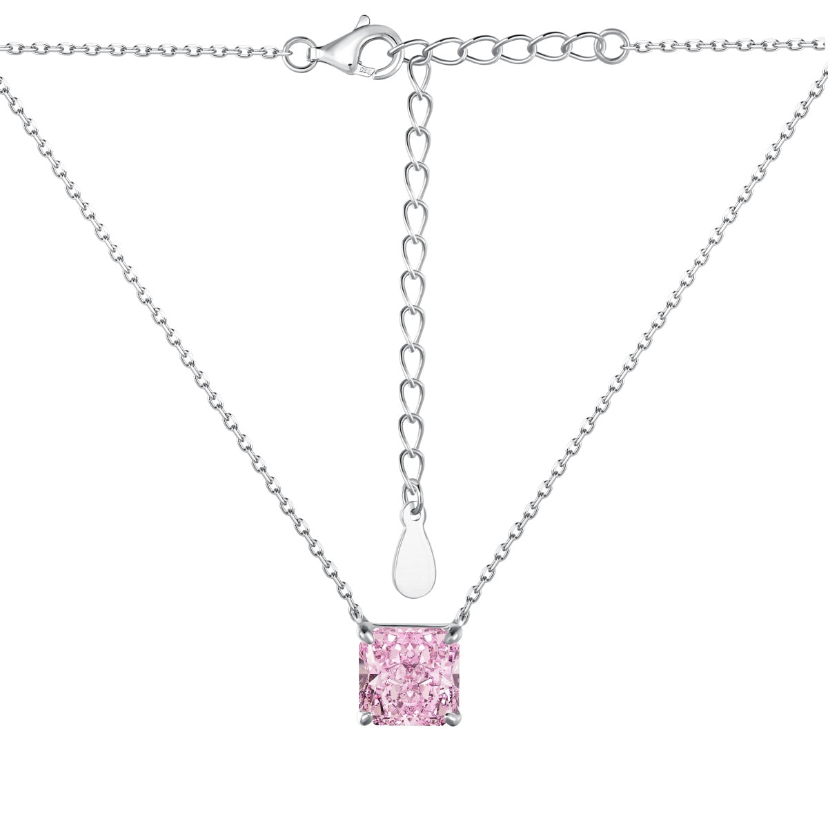 Colier Rosé Minimal – Argint 925