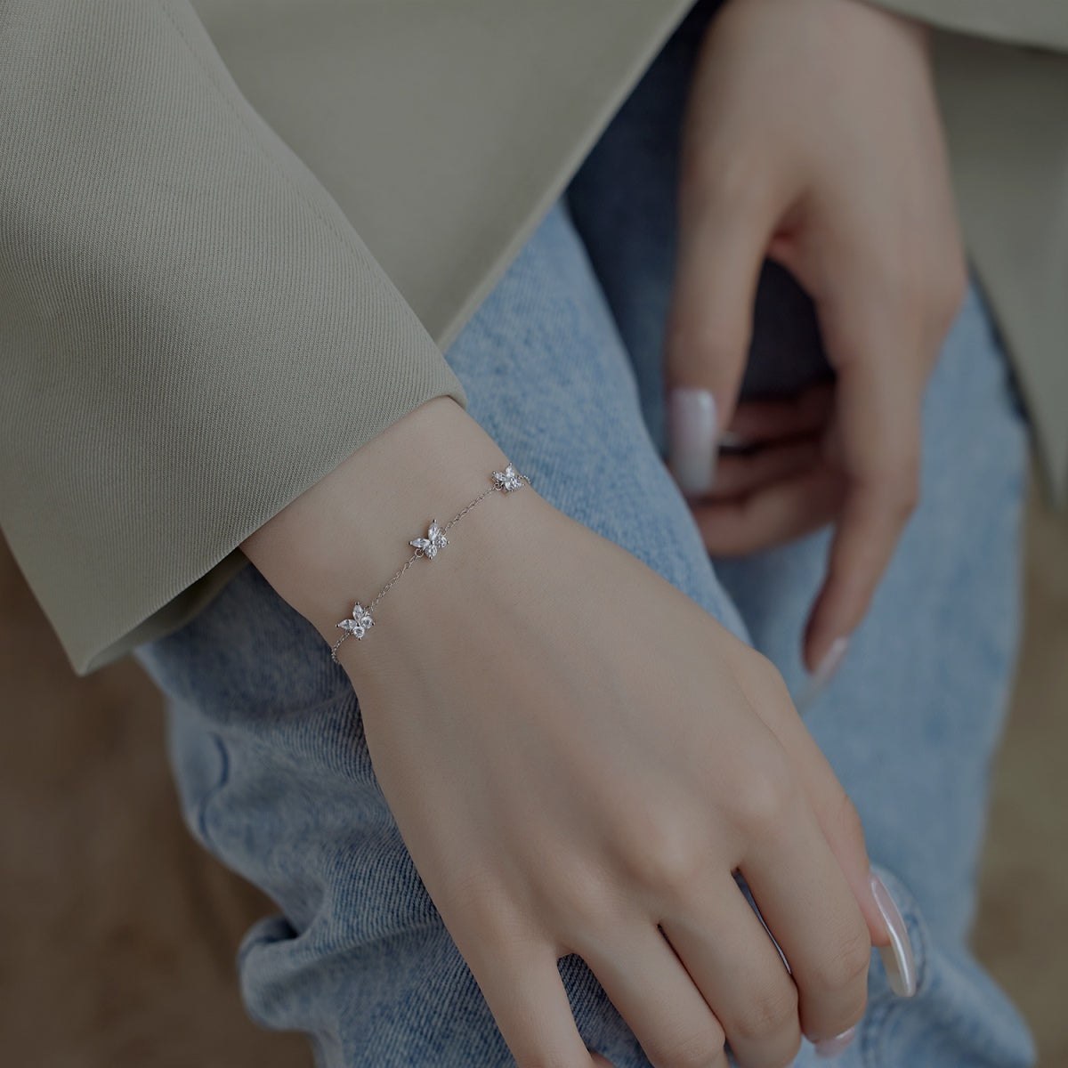 Brățară Butterfly – Argint 925