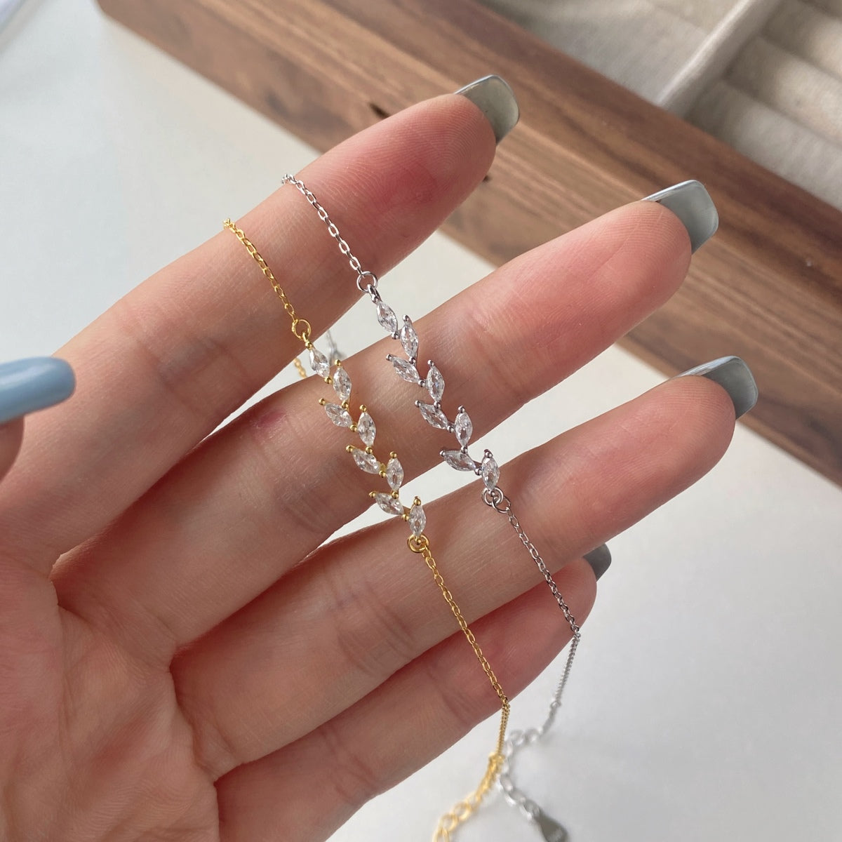 Brățară Leaf Line – Argint 925